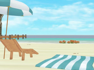 CM3D2 - Tropical Island Day and Night 3D Модель