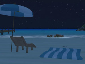 CM3D2 - Tropical Island Day and Night 3D Модель