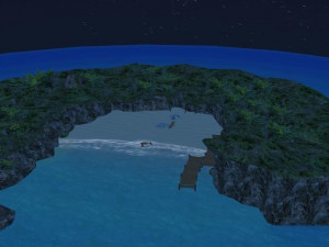 CM3D2 - Tropical Island Day and Night 3D Модель