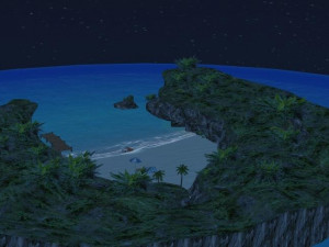 CM3D2 - Tropical Island Day and Night 3D Модель