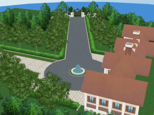 CM3D2 - Villa Day and Night 3D Model
