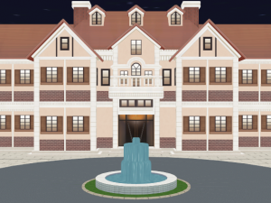 CM3D2 - Villa Day and Night 3D 模型