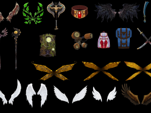 3D assets Pack 2 Modelo 3D
