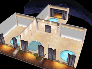 CM3D2 - Small Bathroom Modello 3D