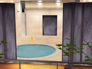 CM3D2 - Small Bathroom 3D Model