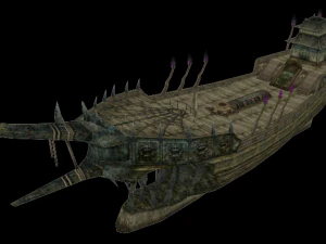 Rappelz &ndash; statek widmo Navislamia Model 3D