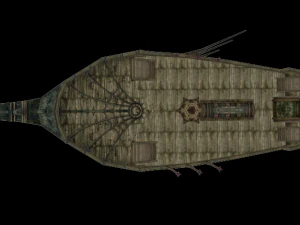 Rappelz - Ghost ship Navislamia 3D Model