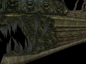Rappelz - Ghost ship Navislamia 3D Model