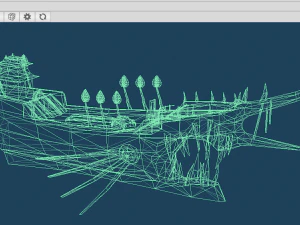 Rappelz - Ghost ship Navislamia 3D Model