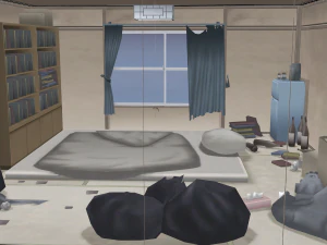 CM3D2 - シングルルーム 3Dモデル