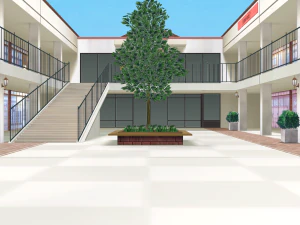 CM3D2 - Parque Outlet Modelo 3D