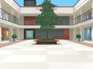 CM3D2 - Parque Outlet Modelo 3D