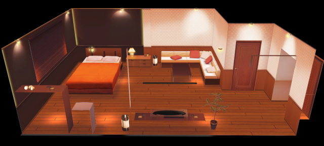 CM3D2 - Play Room 3D Модель .c4d .max .obj .3ds .fbx .stl .blend 