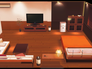 CM3D2 - Play Room 3D Модель