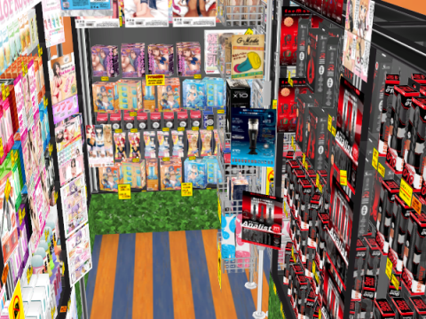 CM3D2 - Adult Shop 3D Model