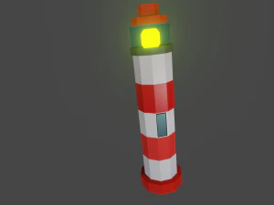 light house 3D Model