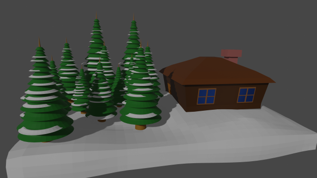 home new year 3D 모델 .c4d .max .obj .3ds .fbx .stl .blend