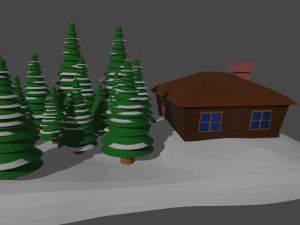 home new year 3D 模型