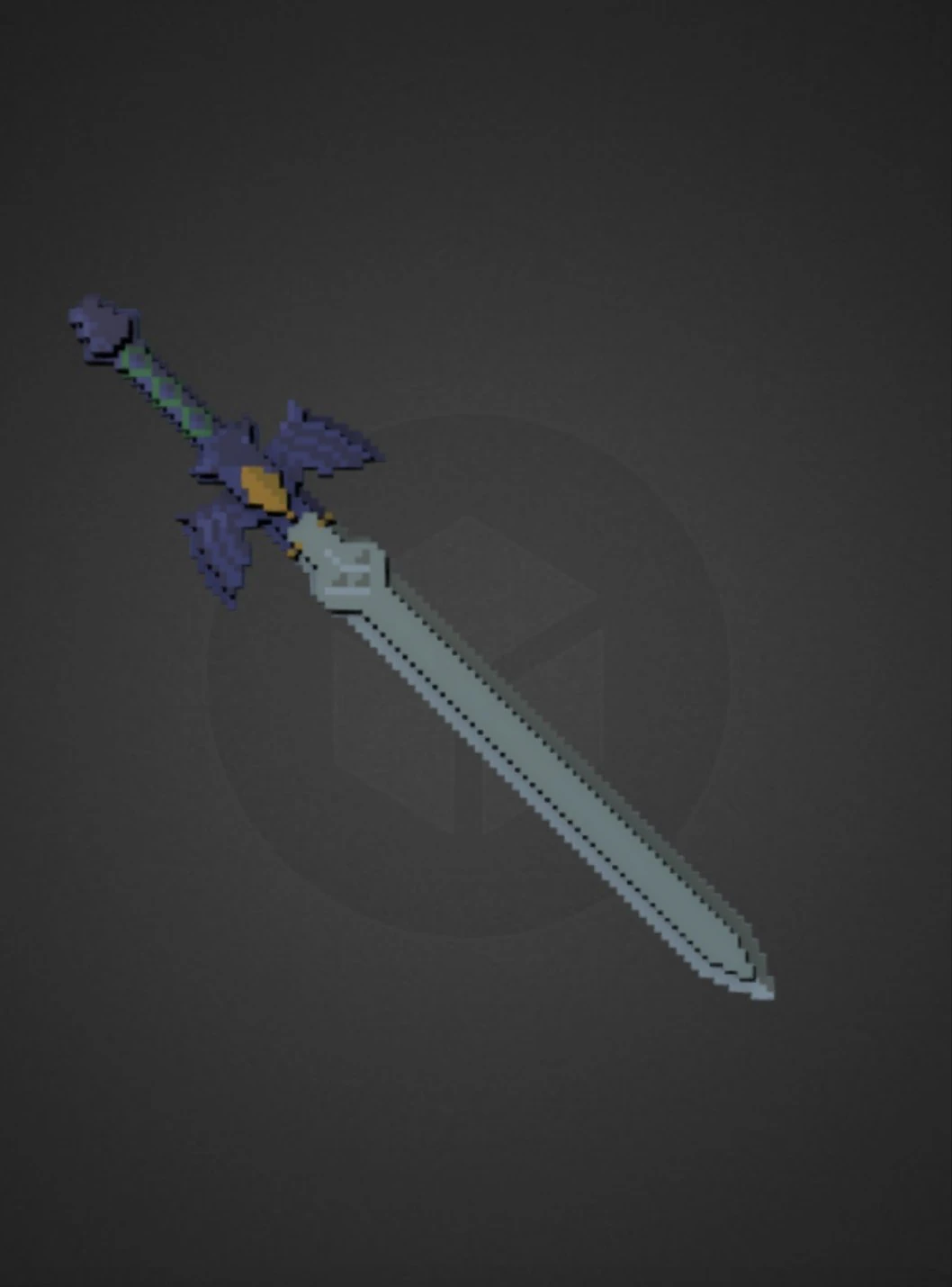 master sword 001 3D Model .c4d .max .obj .3ds .fbx .stl .blend