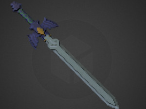 master sword 001 3D Model