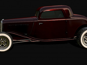 33 hot rod 3D Model