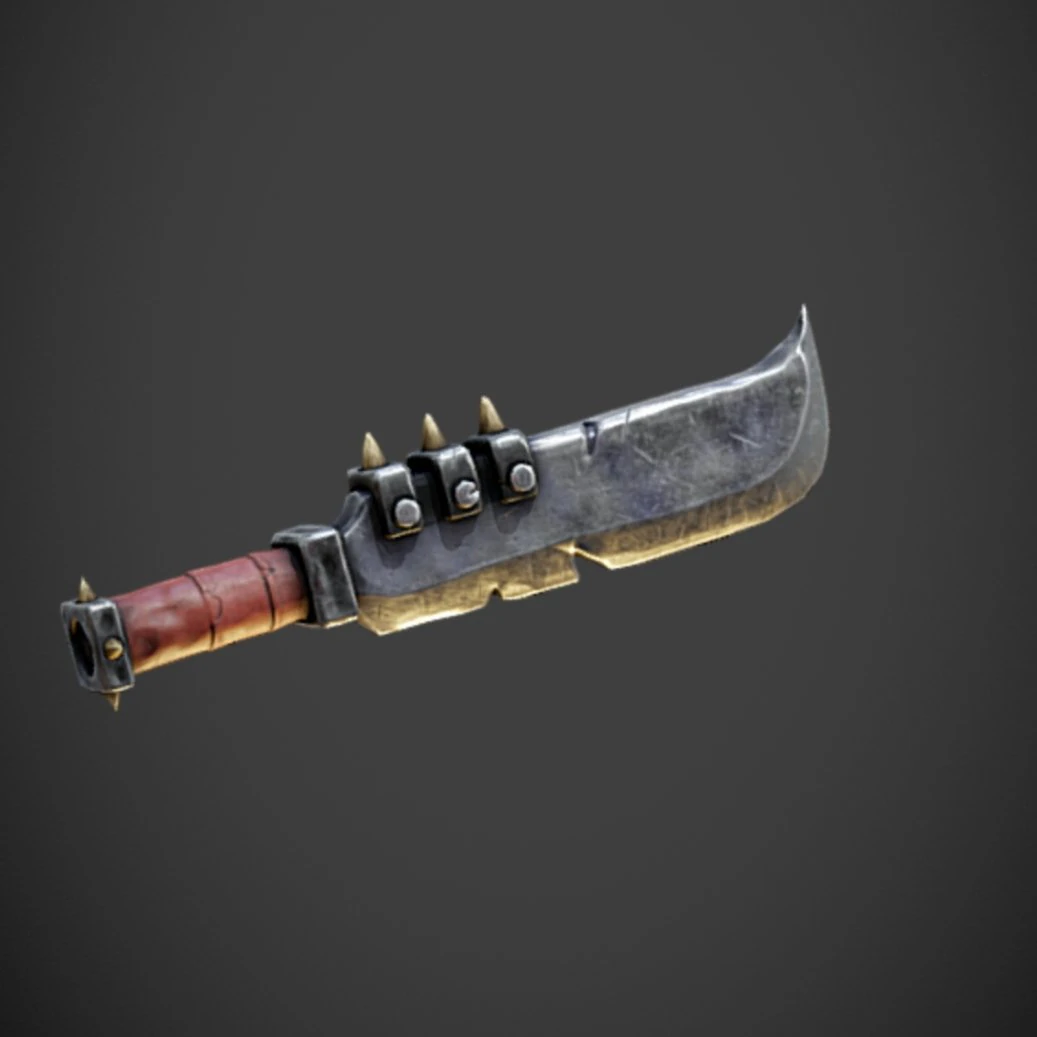 sword 003 3D Model .c4d .max .obj .3ds .fbx .stl .blend 