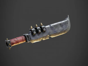 меч 003 3D Модель