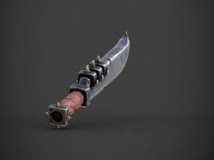 sword 003 Modello 3D