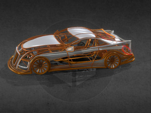 concept car 3D-Modell