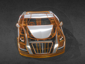 concept car 3D 模型