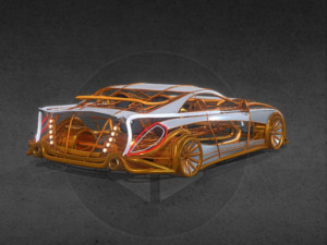 concept car 3D 模型