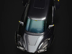 未来の車 3Dモデル