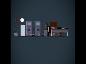 office Modello 3D