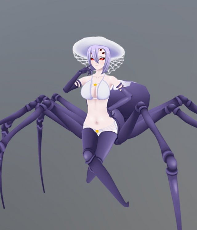 spider girl Modèle 3D .c4d .max .obj .3ds .fbx .stl .blend 