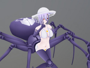 spider girl Modèle 3D