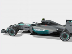 formula one car Modello 3D
