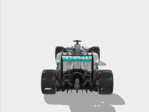 formula one car Modello 3D