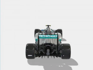 formula one car 3D Model