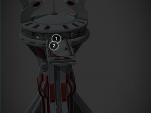 futuristic skyscraper 3D Model