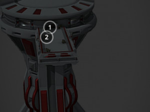 futuristic skyscraper 3D Model