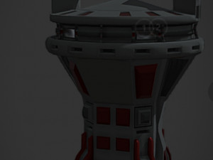 futuristic skyscraper 3D Model