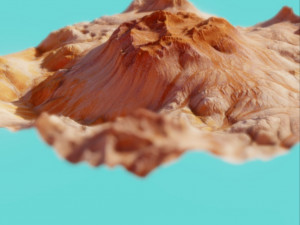 mars landscape Model 3D