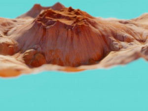 mars landscape Model 3D