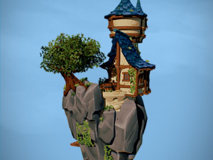 wizards house 3D-Modell