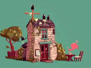 village small house 3D Model