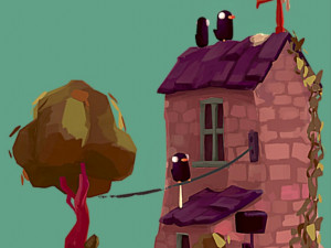 village small house 3D 모델