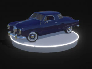 studebaker classic car model 3D Model