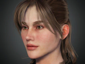 personagem feminina manipulada naina Modelo 3D