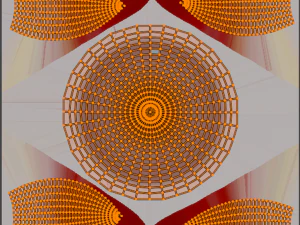 bola mata realistis Model 3D