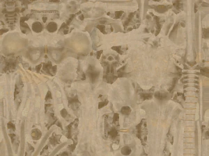 human anatomy full body muscular system and skeleton 3D Model